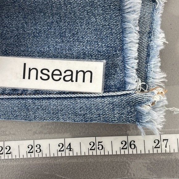 Insane Gene Jeans NWT Hi-Rise Ankle Skinny Medium Wash Blue Denim Size 0 / 23 - Picture 13 of 13